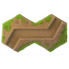 2-Hex Trench Z section 10-15mm - FLOCKED