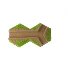 2-Hex Trench Y section 10-15mm - FLOCKED