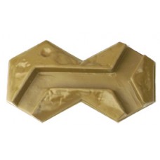 2-Hex Trench Y+Right Bend 10-15mm - BROWN