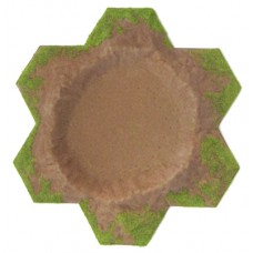 7-Hex Crater - FLOCKED