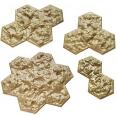 Hex Broken, Pulverised Ground Set - BROWN