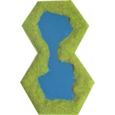 2-Hex Lake - FLOCKED