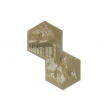 2-Hex Strongpoint/Trench End 28mm - UNFLOCKED