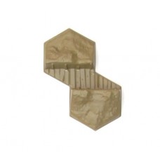 2-Hex Trench Straight 28mm - BROWN