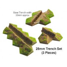 28mm Trench Set - FLOCKED