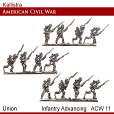 Union Infantry Advancing - STRIPS