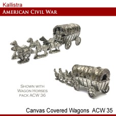 Canvas Covered Wagons plus Crews