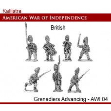 British  Grenadiers Advancing