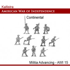 Continental Militia Advancing