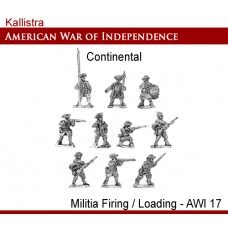 Continental Militia Firing/Loading 