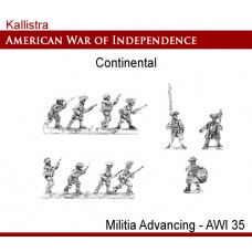 Continental Militia Advancing - Strip