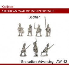 Scottish Grenadiers Advancing