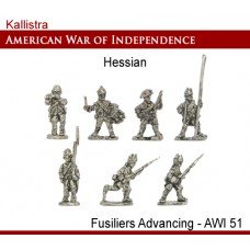 Hessian Fusiliers Advancing