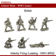 British Early War Infantry Firing/Loading