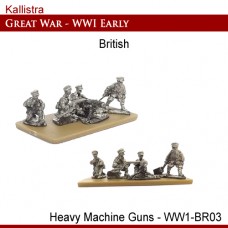 British Early War Heavy Machine Guns