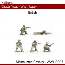 British Early War Dismounted Cavalry