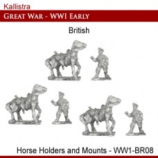 British Early War Horse Holders and Mounts