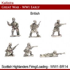 British Early War Scottish Highlanders Firing/Loading