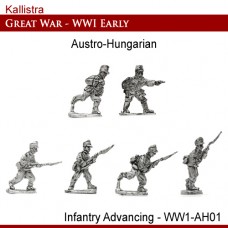 Austro-Hungarian Early War Infantry Advancing