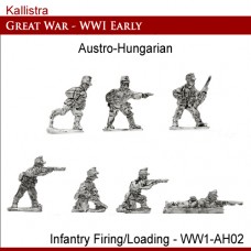 Austro-Hungarian Early War Infantry Firing and Loading