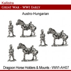 Austro-Hungarian Early War Dragoon Horse Holders and Mounts