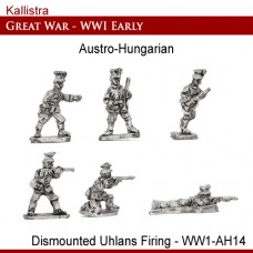 Austro-Hungarian Early War Dismounted Uhlan Firing