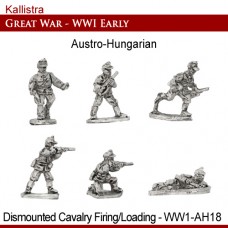 Austro-Hungarian 1915 Dismounted Cavalry Firing