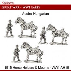 Austro-Hungarian 1915 Horse Holders and Mounts