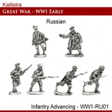 Russian Early War Infantry Advancing