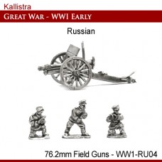 Russian Early War 76.2mm Field Guns