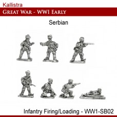 Serbian Early War Infantry Firing/Loading