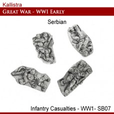 Serbian Early War Infantry Casualties