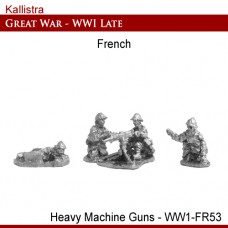 French Late War Heavy Machine Guns