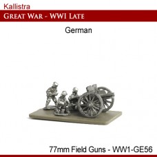 German Late War 77mm Field Guns