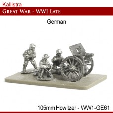 German Late War 105mm Howitzer 