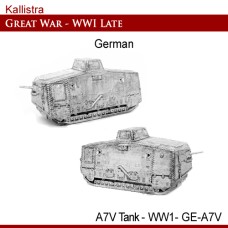 German A7V Tank