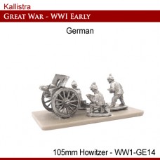 German Early War 105mm Howitzer 