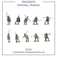 Imperial Roman Legionary Advancing with Pilum