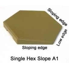 Single Hex Slope A1 Pack - BROWN