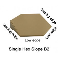 Single Hex Slope B2 Pack - BROWN