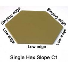 Single Hex Slope C1 Pack - BROWN