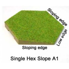 Single Hex Slope A1 Pack - FLOCKED