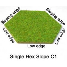 Single Hex Slope C1 Pack - FLOCKED