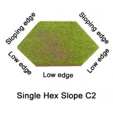 Single Hex Slope C2 Pack - FLOCKED