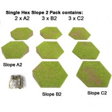 Single Hex Slope SET2 - FLOCKED