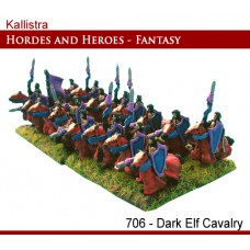 Dark Elf Cavalry including Command