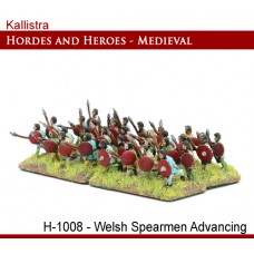 WOTR Welsh Spearmen Advancing