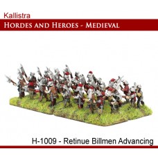 WOTR Retinue Billmen Advancing