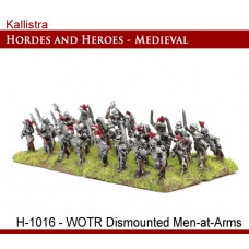 WOTR Dismounted Men-at-Arms