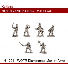 WOTR Dismounted Men-at-Arms - SINGLES